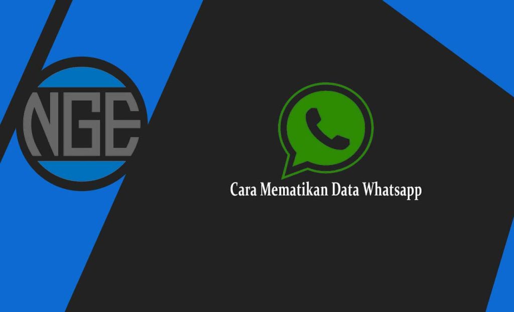 Cara Mematikan Data Whatsapp