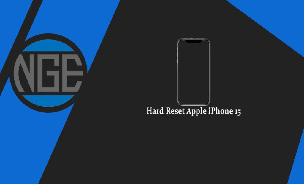 Hard Reset iPhone 15