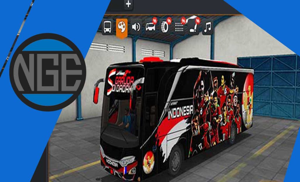Livery BUSSID Timnas Indonesia