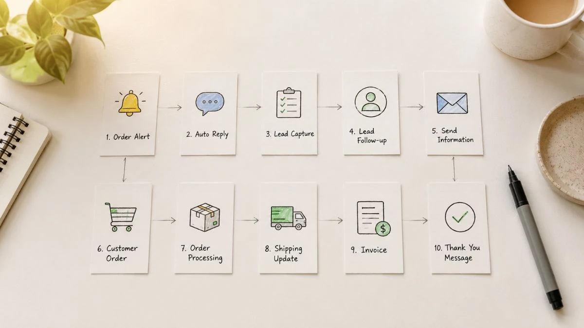 10 Workflow Automation Make.com yang Bisa Langsung Dipakai untuk Bisnis Online